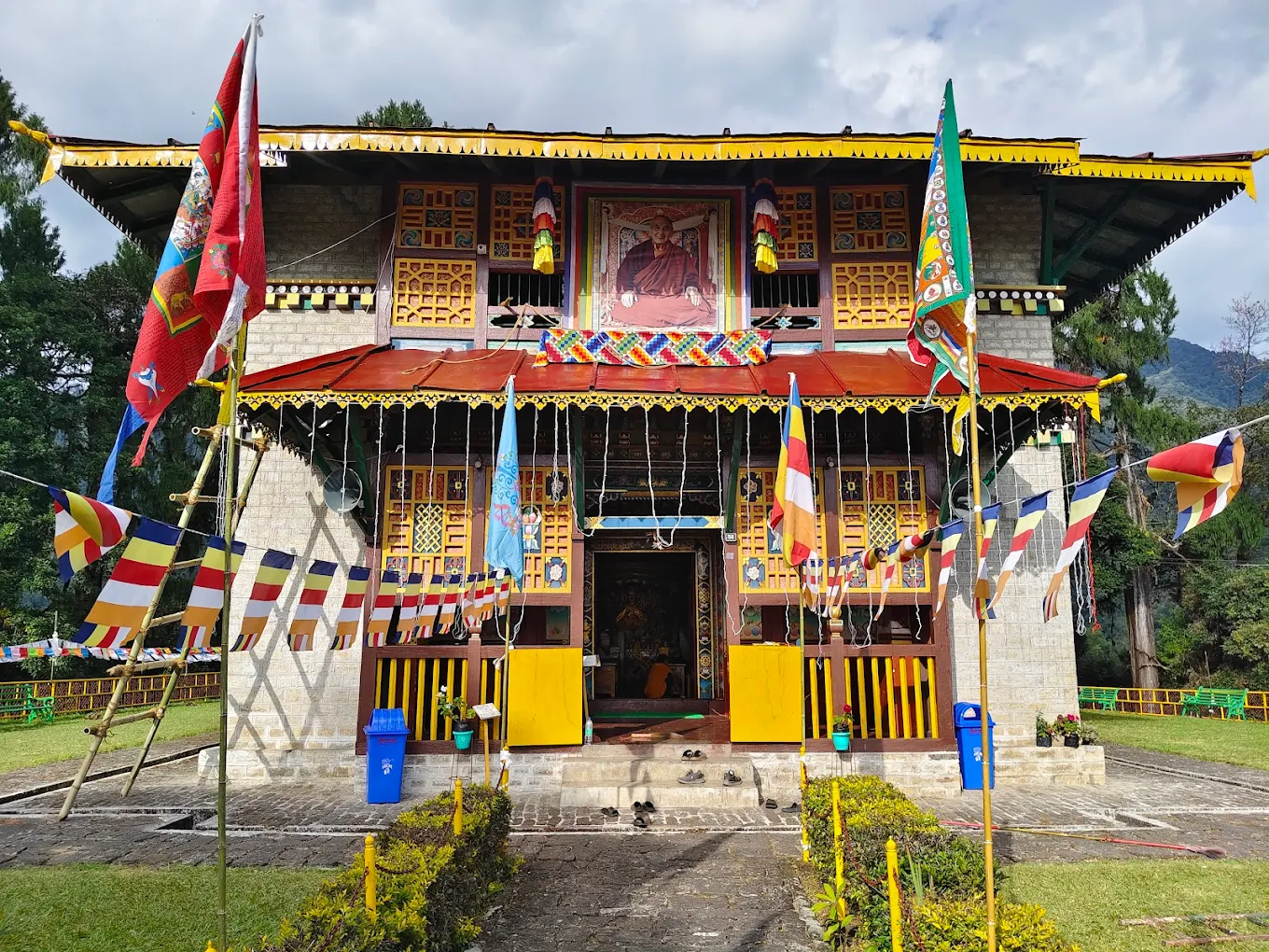 Norbu gang, Coronation throne of Namgyal Dynasty, photo 4 of 8