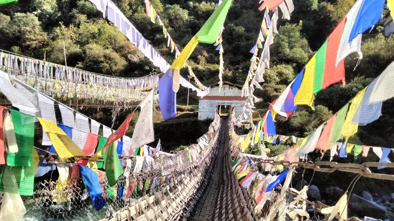 Chagzam Bridge, photo 1 of 7