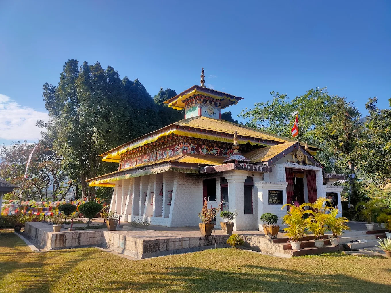 Gompa Buddhist Temple - Itanagar, Arunachal Pradesh, India, photo 1 of 9