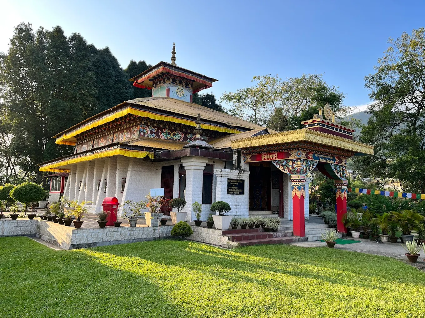 Gompa Buddhist Temple - Itanagar, Arunachal Pradesh, India, photo 2 of 9