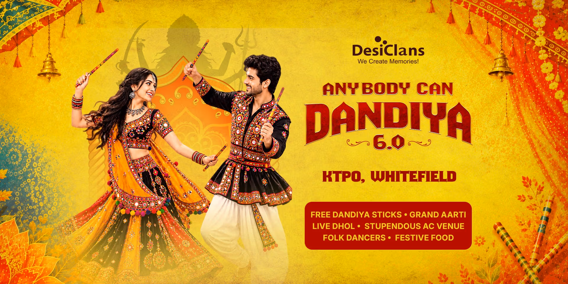 AnyBody Can Dandiya 6.0 – Whitefield, photo 1 of 2